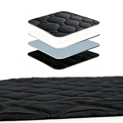 Washable Puppy Pads Waterproof Non Slip Reusable Dog Pee Pads for Floor-Black