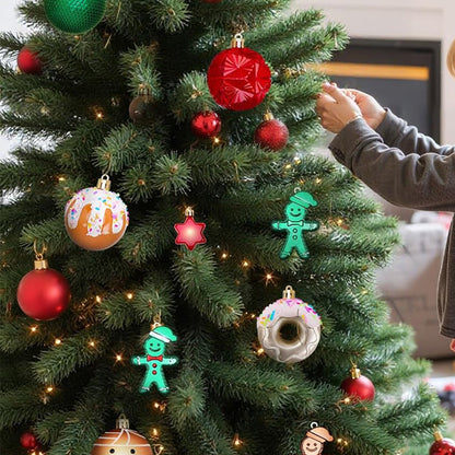 42-Piece Christmas Tree Ornament Set Holiday Hanging Decorations for Home Style 1