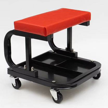 Mechanics Roller Seat with Divided Tool Tray