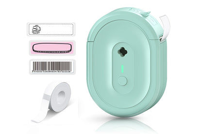 Label Maker With Tape Bluetooth Label Printer Wireless Mini Label Makers Thermal Sticker