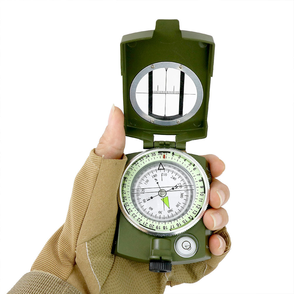Lightweight Orienteering Compass with Strap Waterproof Compass Hiking Survival