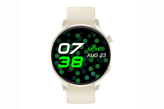 Fashion Smartwatch with Heart Rate and Sleep Monitoring IP67 Waterproof-Silver