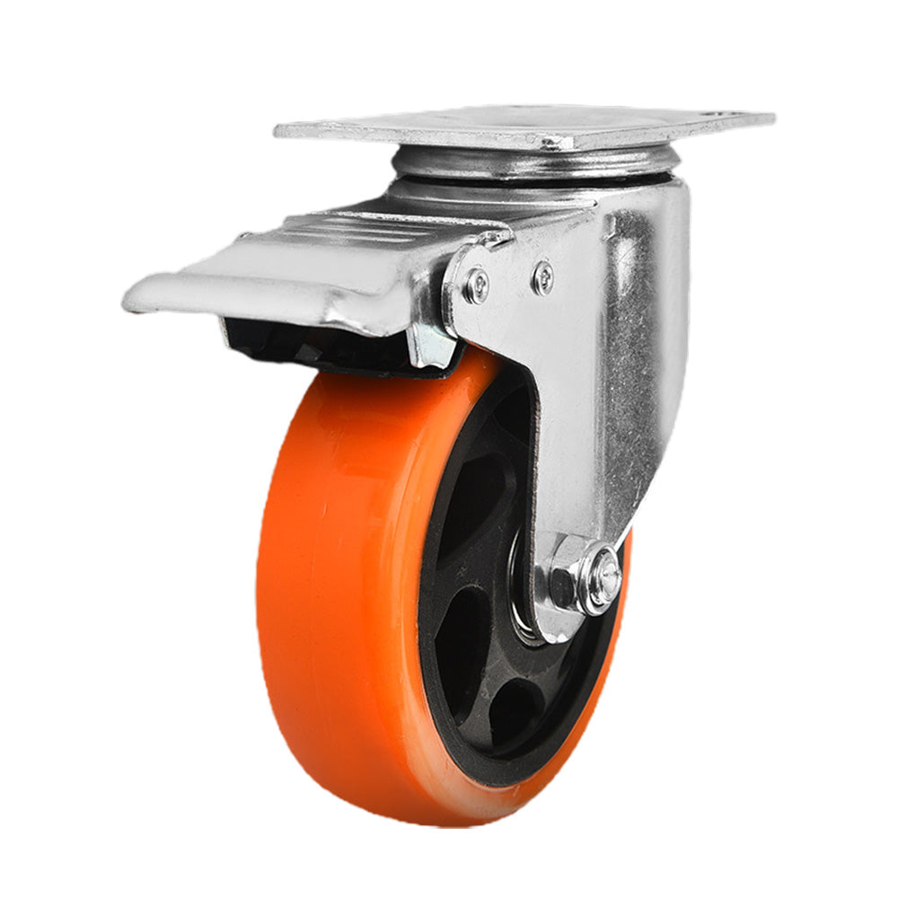 4 PCS Swivel Caster Wheels with Brake Castor Wheels