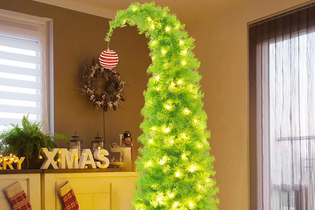 Whimsical Bendable Artificial Christmas Tree