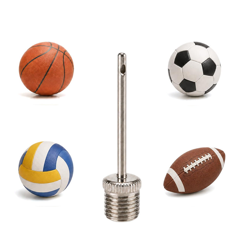 40 Steel Ball Air Pump Needles for Basketball Football Volleyball Rugby