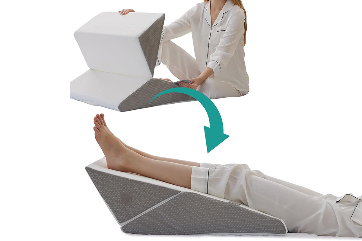 Adjustable Wedge Pillow for Headboard
