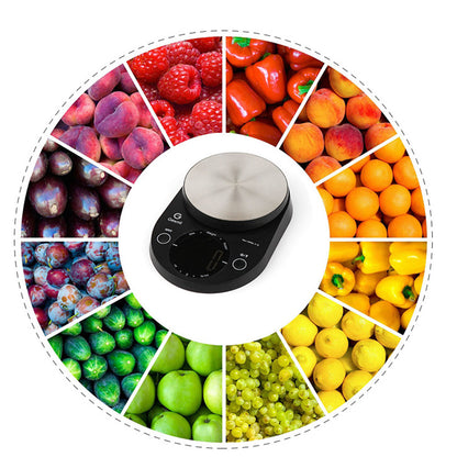 5kg Bluetooth Kitchen Scale with Nutrition Tracking App