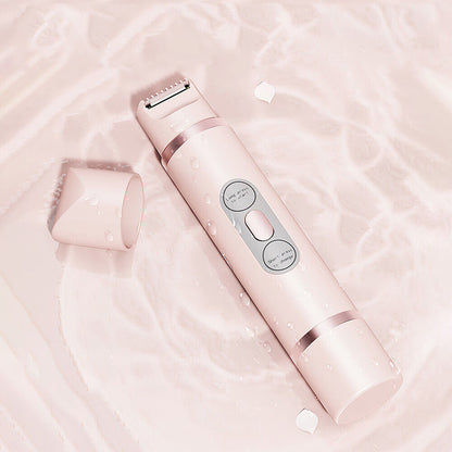 Double-Head Hair Trimmer 2-in-1 Lady Shaver - Pink