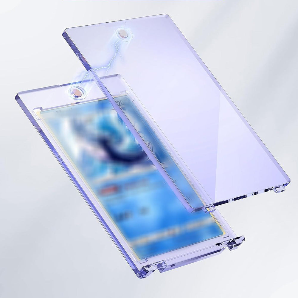 5 PCS Plastic Trading Card Holders