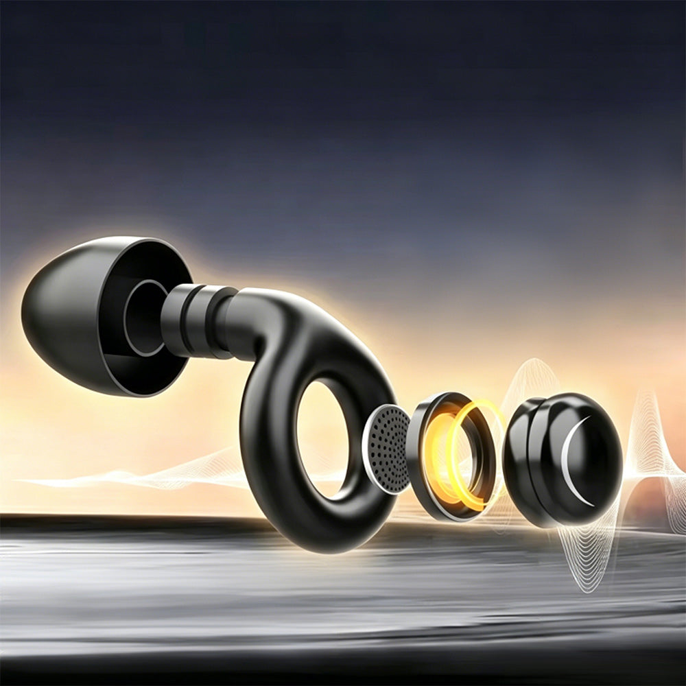 Silicone Noise Reduction Ear Plugs for Sleep Study Travel Office
