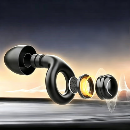 Silicone Noise Reduction Ear Plugs for Sleep Study Travel Office