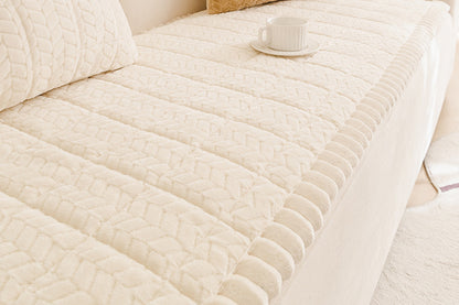 Pet Sofa Cover Non Slip Couch Protector - White