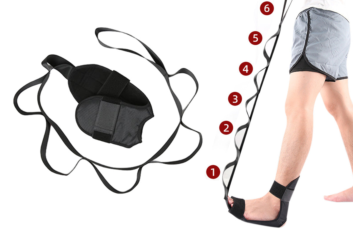 6 Multi-Loop Stretch Strap Yoga Straps For Stretching Yoga Flexibility Stretch Band Gradient Fitness Stretching Strap