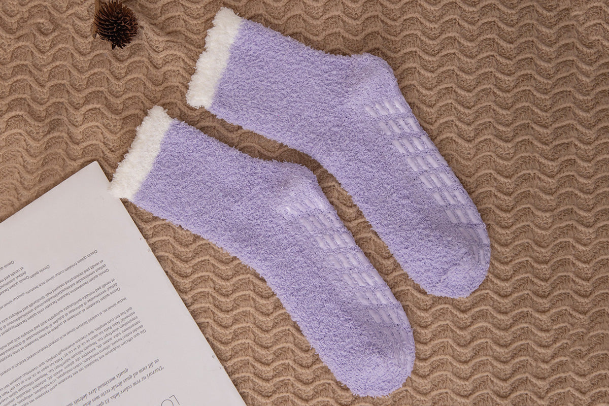 4Pcs Non-Slip Grip Socks