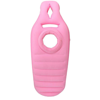 Pregnancy Mattress Inflatable Full Body Maternity Bed for Stomach Sleeping-Pink