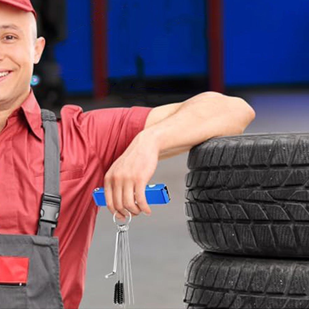 Carb Jet Cleaning Wire Set Carburetor Cleaner Tool Kit Style 2