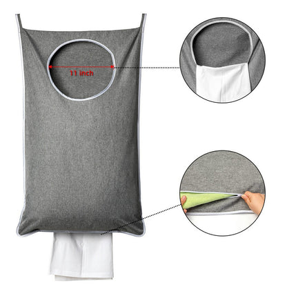 Hanging Laundry Hamper Bag Over the Door Hamper for Dirty Clothes and Toys