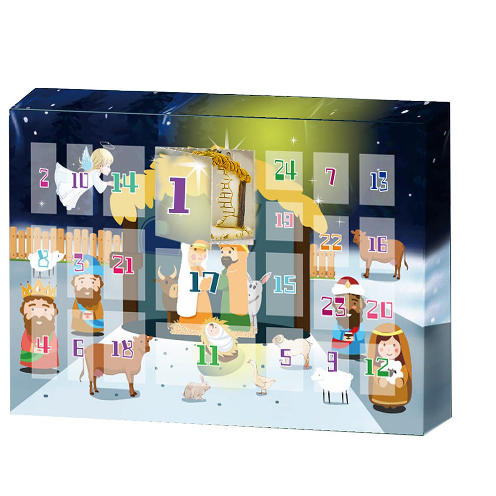 Nativity Advent Calendar for Kids Jesus’ Birth Scene Blind Box