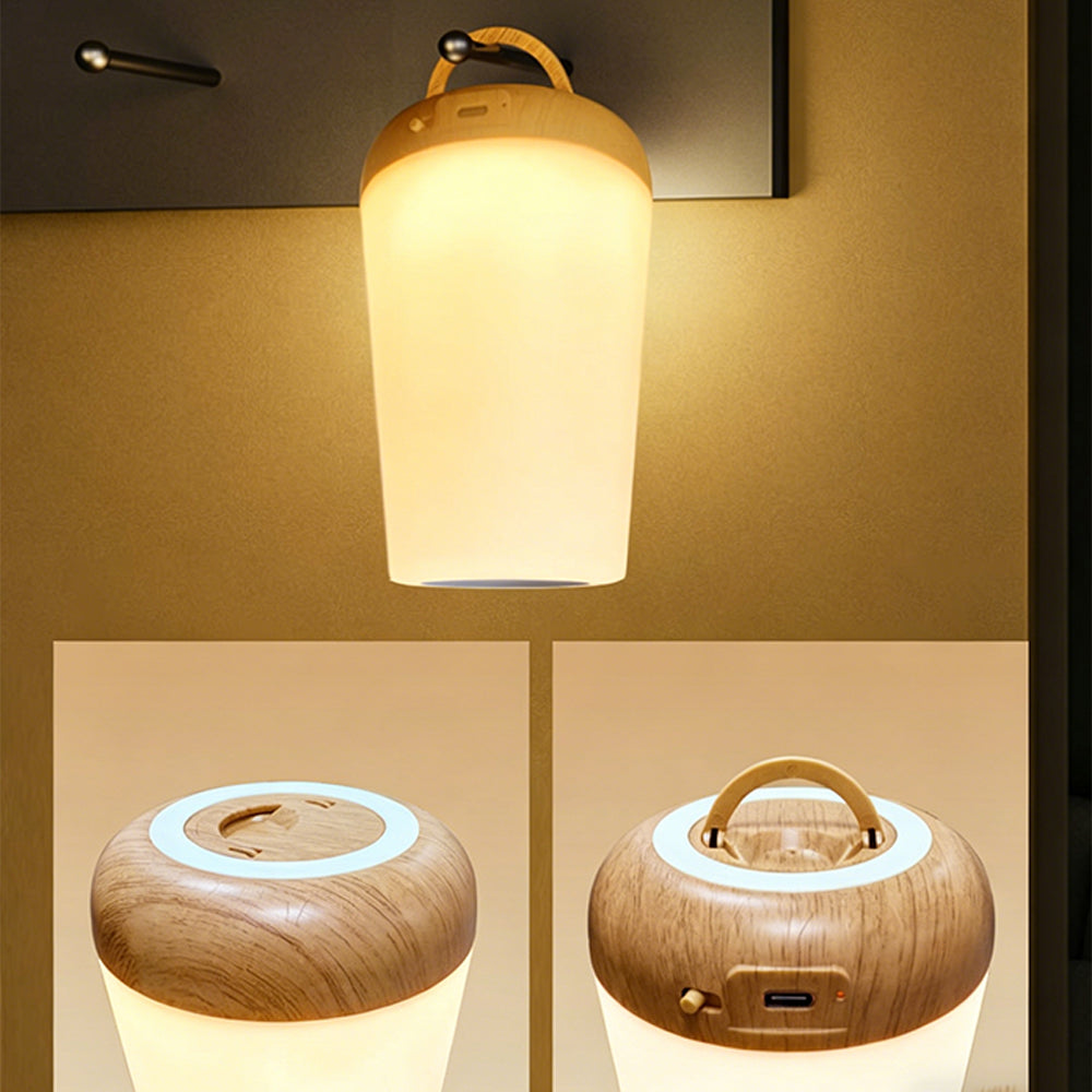 13 Colors Touch Lamp Dimmable Night Light with Hidden Hook for Bedroom