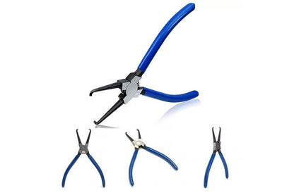 2Pcs Fuel Line Plier Car Fuel Line Removal Plier Pipe Plier For Petrol Clip Pipe-Blue
