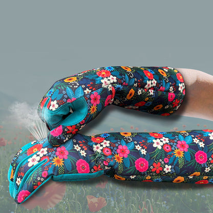 Pair of Gardening Gloves for Women Thorn Proof Long Garden Gloves