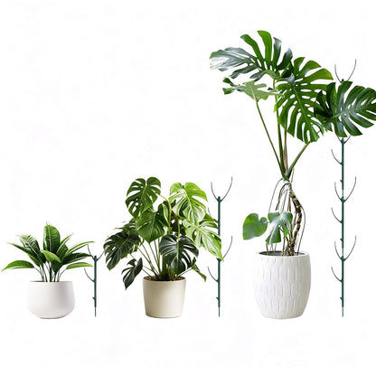 5PCS Stackable Plant Support Stakes for Indoor & Outdoor Climbing Potted Plants