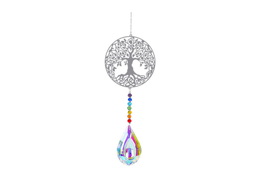 Hanging Chandelier Crystals Prisms for Window Suncatchers Rainbow Maker-Tree