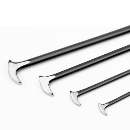 4-Piece Set Pry Bar Tools Wrecking Hand Tool for Automotive Machinery Aligning and Prying