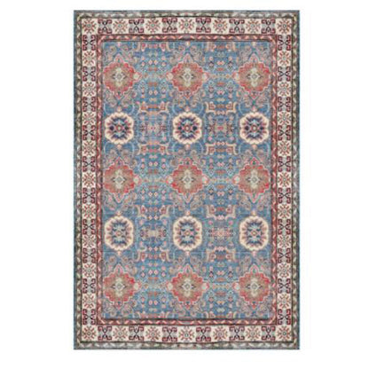 Vintage Boho Floor Mat Washable Non Slip Rugs for Living Room Bedroom Entryways Style 3