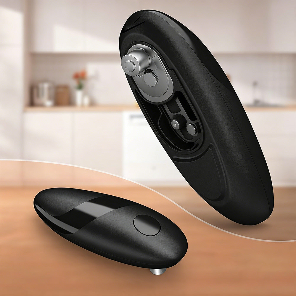 One Touch Electric Can Opener Fits All Can Sizes