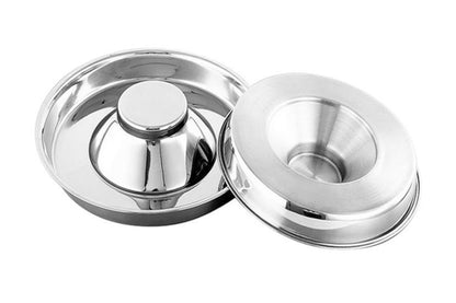 Stainless Steel Pet Feeder Bowl Dog Slow Food Bowl