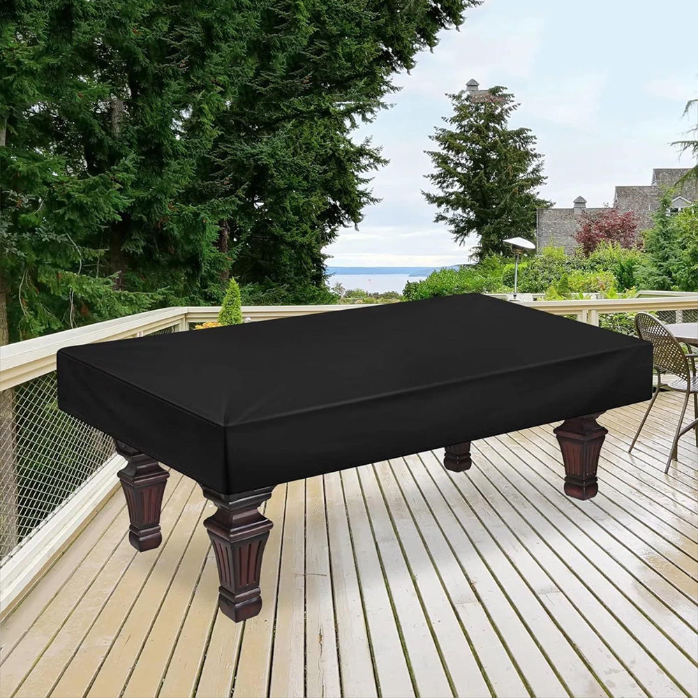 Water-resistant Pool Table Cover with Adjustable Drawstring