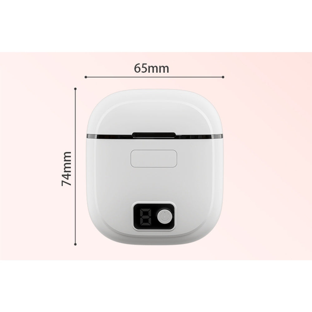 Electric Nail Clippers 3-Speed Adjustable Automatic Nail Clippers White