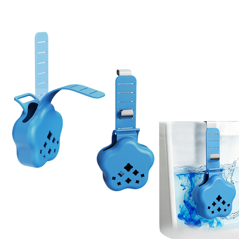 Toilet Tank Cleaner Holder Hanging Cleaner Tablet Bracket Blue