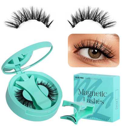 Reusable Magnetic Eyelashes Kit ââ‚?No Glue, Easy to Wear & Remove Style 2