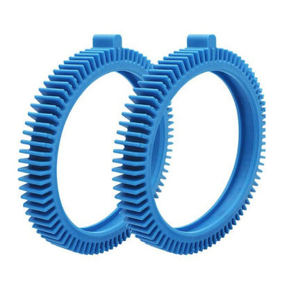 2 Piece Blue Front Tire Kit for Poolvergnuegen Hayward Phoenix