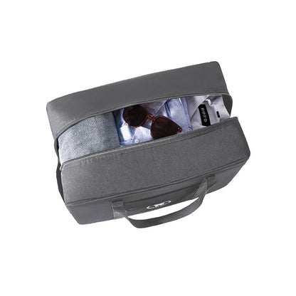 Foldable Travel Bag Large Capacity Sports Shoulder Bag Trip Boarding Bag Grey