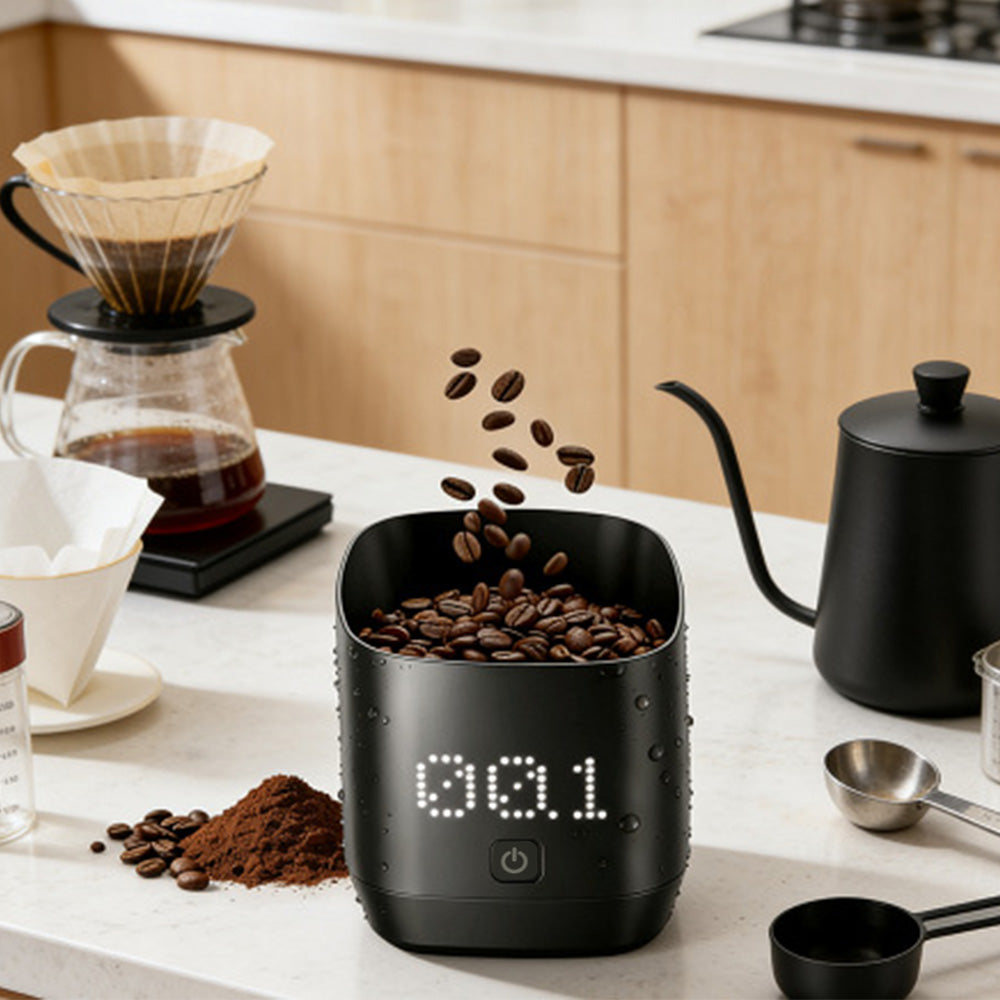 Digital Coffee Bean Scale Mini Dosing Cup with LED Display