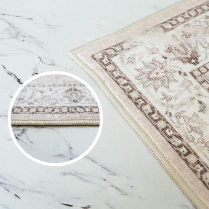 Persian Runner Rug for Hallway-Beige