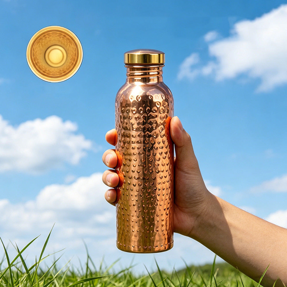 800ml Stainless Steel Water Bottle with Brush and Bag