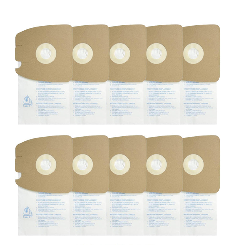 10 Pack Replacement Vacuum Bags Compatible with Eureka Style MM Eureka Mighty Mite 3670 and 3680 Series Canister Vacuums