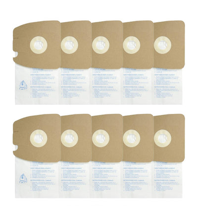 10 Pack Replacement Vacuum Bags Compatible with Eureka Style MM Eureka Mighty Mite 3670 and 3680 Series Canister Vacuums