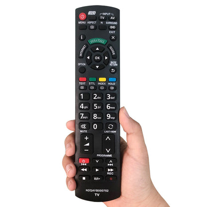 Remote Control Compatible with N2QAYB000752Panasonic Viera TVs