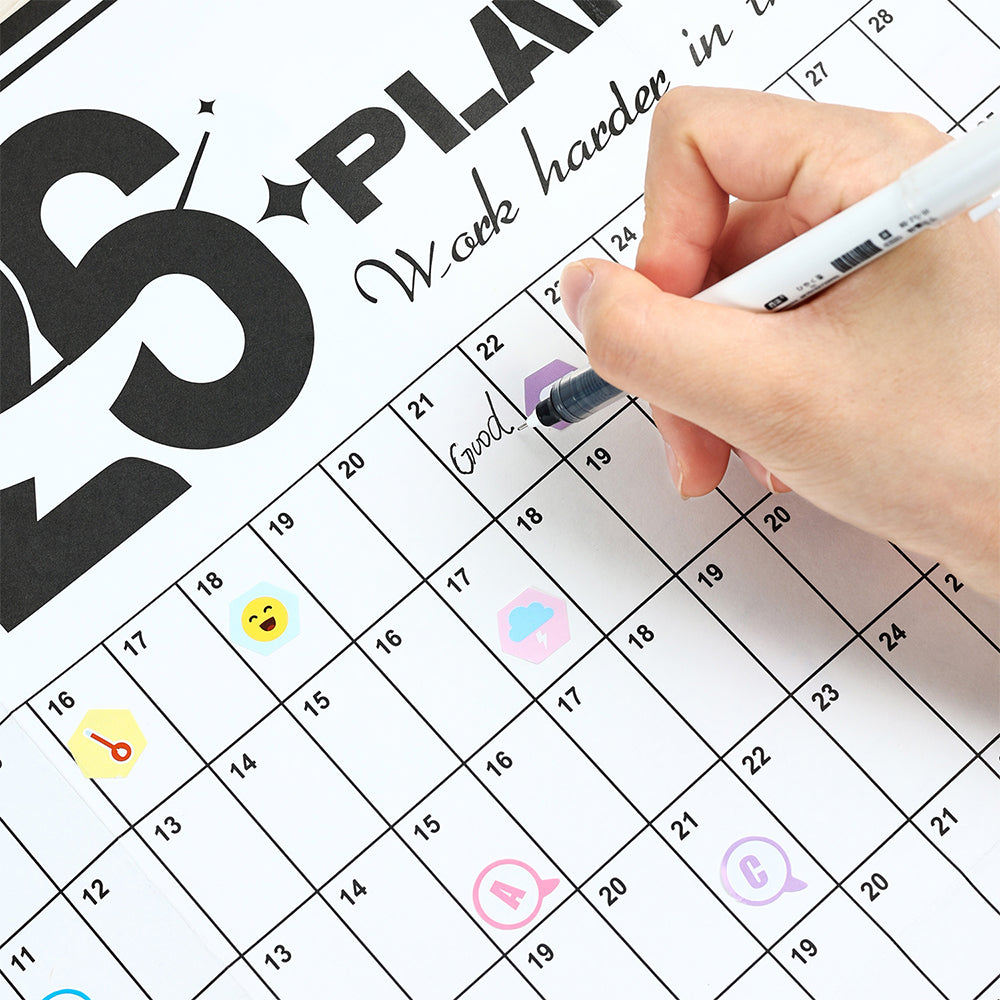 2026 Daily Wall Planner Full Year to View Calendar Home Office School