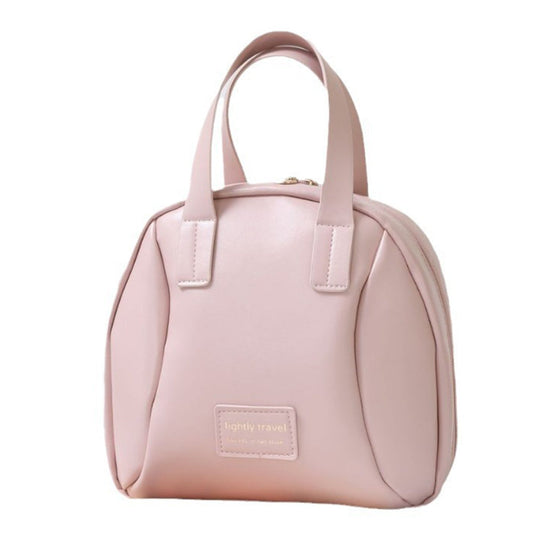 Travel Makeup Bag PU Leather Portable Toiletry Bag