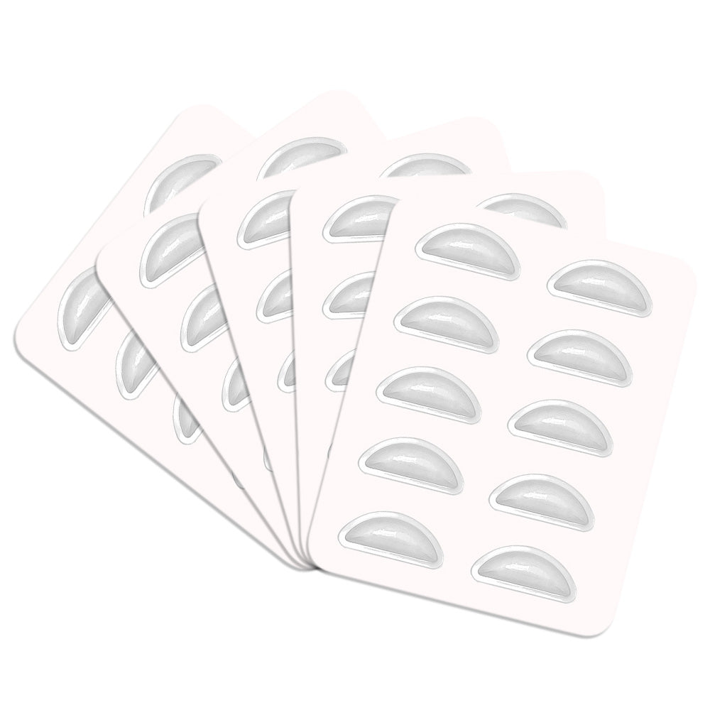 25 Pairs Eyeglass Nose Pads-White