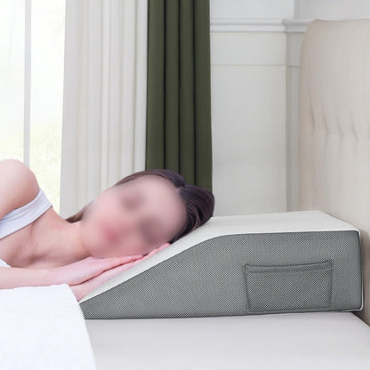 Triangular Nursing Pillow Dual-Layer Foam for Leg Elevation