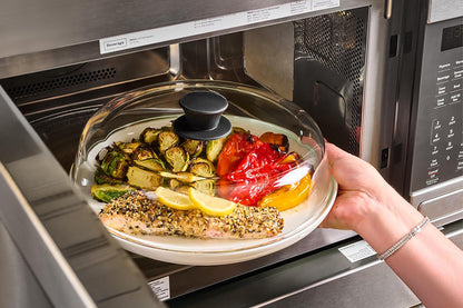 Kitchen Glass Microwave Splatter Cover