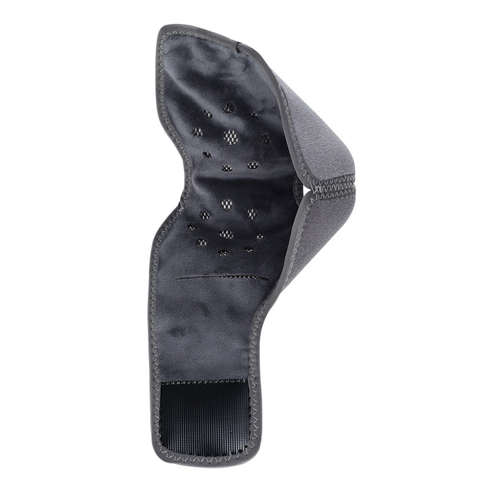 Electric Ankle Massager with Vibration Infrared Heat 5 Settings Rechargeable-grey