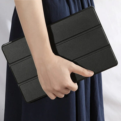 Tablet Case with Auto Wake Sleep for Samsung TAB S10 lite S11 S10 FE S9 S9 FE-Black